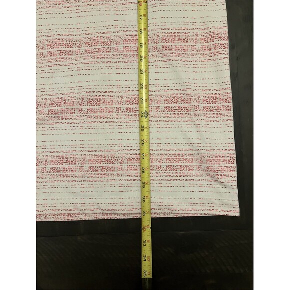 Nike Golf XL Polo Shirt Red and White, Print, DriFit Stretch TPC Canyons Logo - Picture 3 of 6